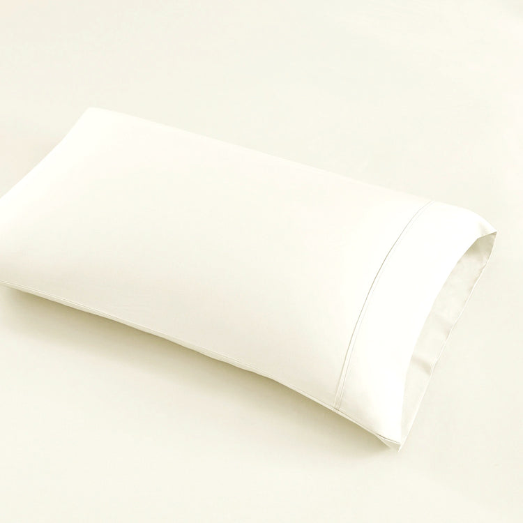 Renee Taylor 700 TC Tencel Lyocell Fibre & Cotton Quilt Cover Set Ivory