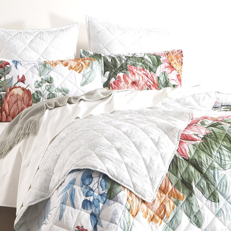 Florence Quilted Coverlet Set