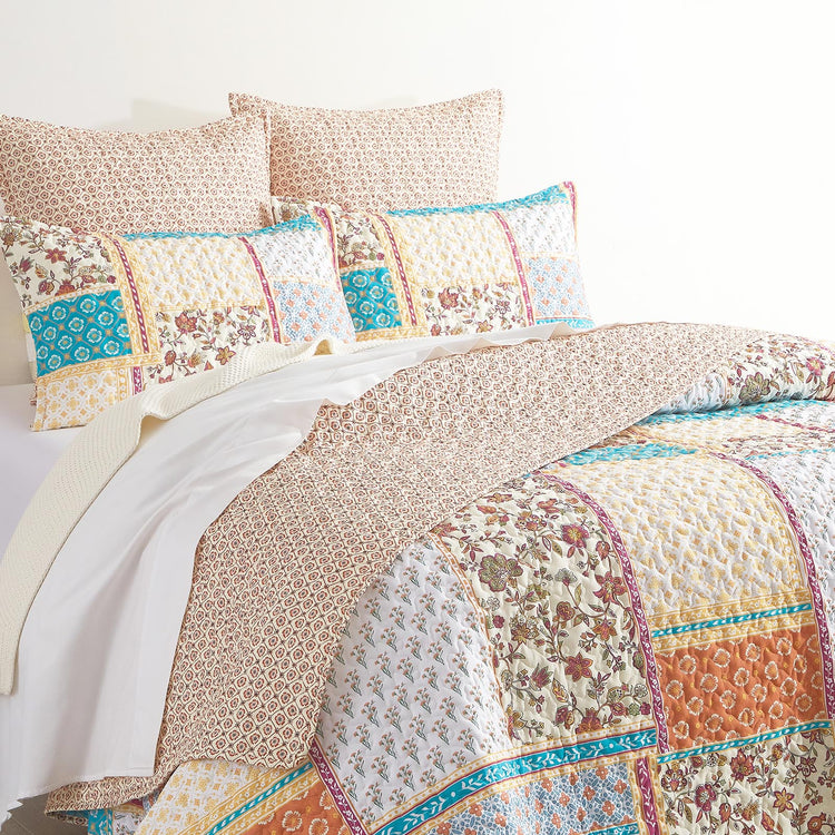 Amber Quilted Coverlet Set