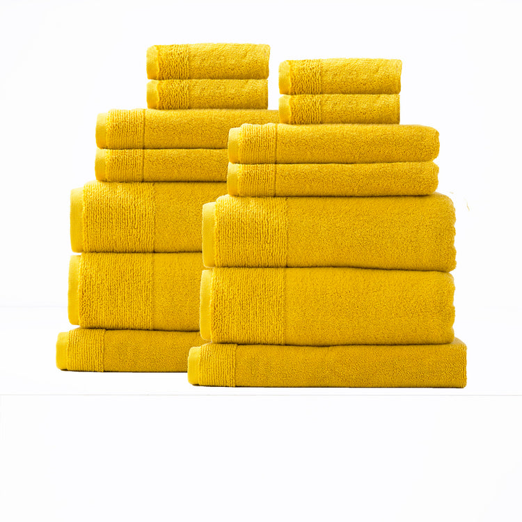 Aireys 650 GSM Soft Zero Twist Towel Set Spice