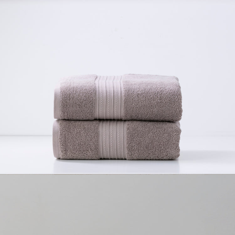 Brentwood 650 GSM Quick Dry Towel Set Whisper