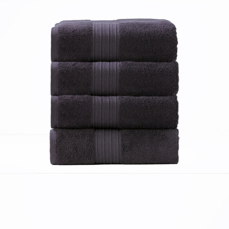 Brentwood 650 GSM Quick Dry Towel Set Carbon