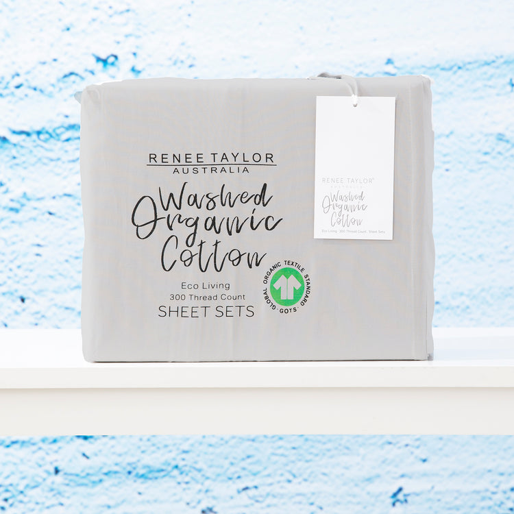 300 TC 100 % Organic Cotton Sheet sets Vapour