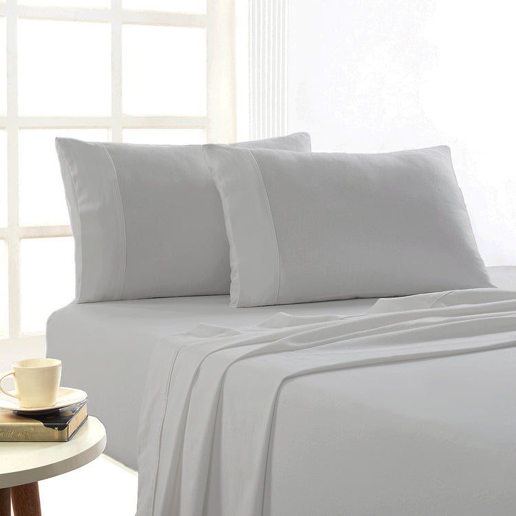 Flannelette Sheets Egyptian Cotton Ash