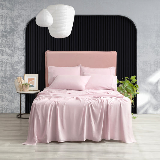 Ddecor Home Ultra Plush Vintage Washed Microfiber Sheet set Lilac