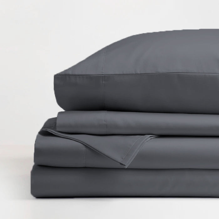 1500 Thread Count Premium Cotton Blend Sheet Set Granite