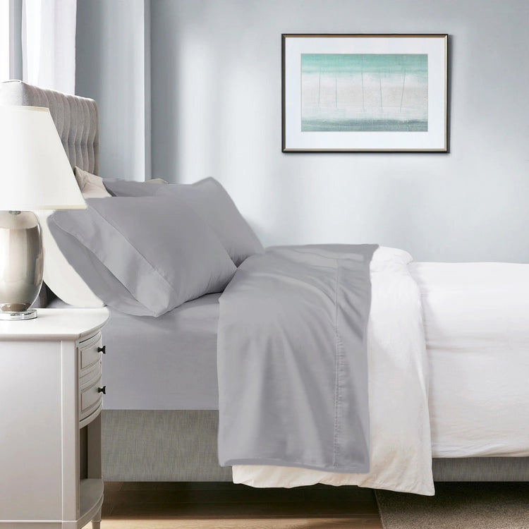 Renee Taylor 700 TC Tencel Lyocell Fibre & Cotton Sheet Set Dove