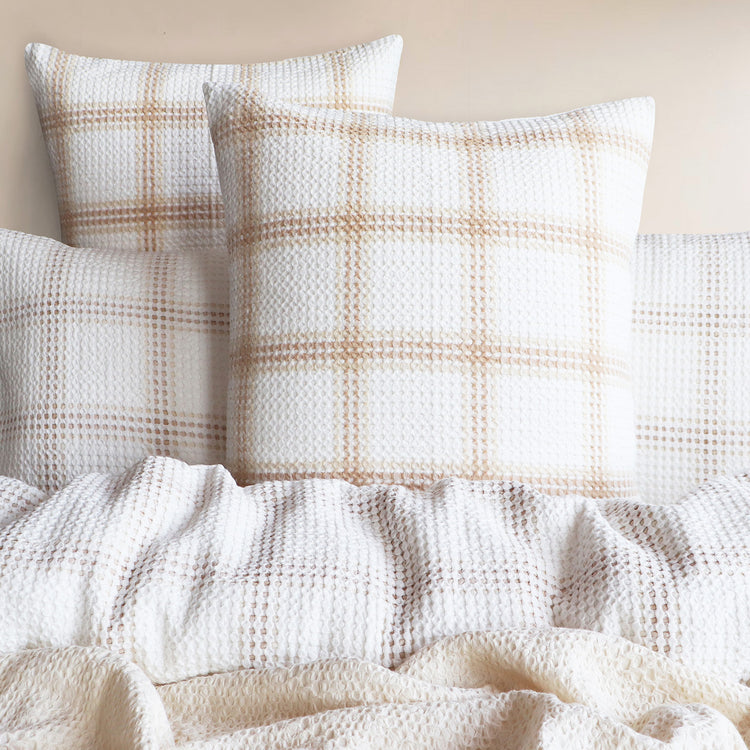 Renee Taylor Cohen Yarn Dye Waffle Quilt Cover Set