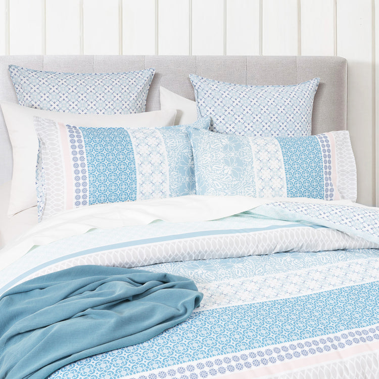 Renee Taylor 300 TC Cotton Reversible Quilt Cover Sets Margot