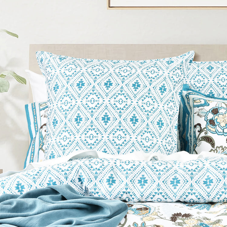 Renee Taylor 300 TC Cotton Reversible Quilt Cover Sets Anaya