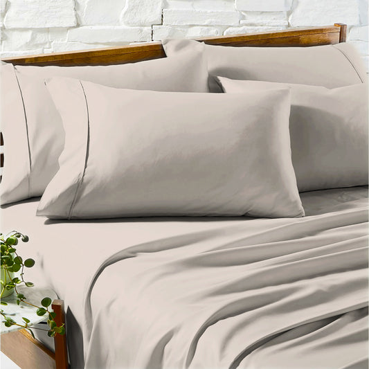 Renee Taylor 1200 Egyptian Cotton Sheet Sets Sand
