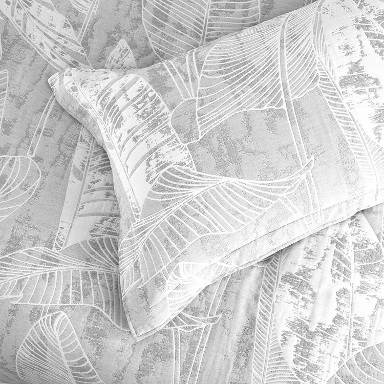 Grove Quilt Cover Set Charcoal