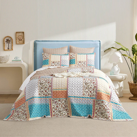 Amber Quilted Coverlet Set