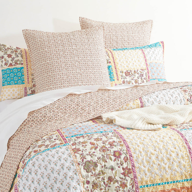 Amber Quilted Coverlet Set