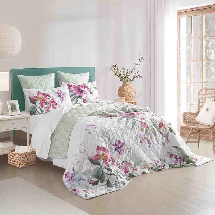 Kashmir Quilted Coverlet Set