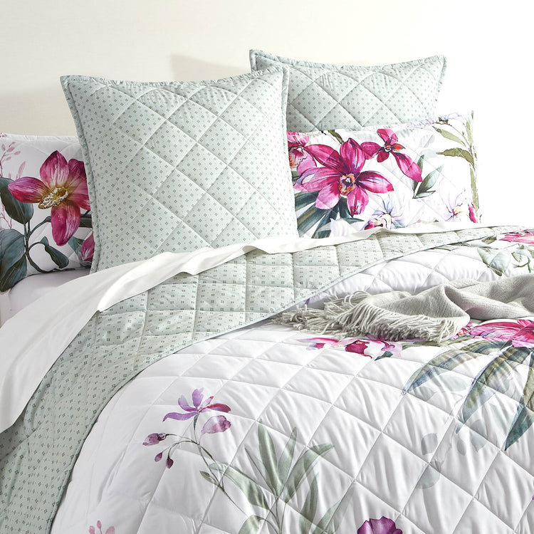 Kashmir Quilted Coverlet Set