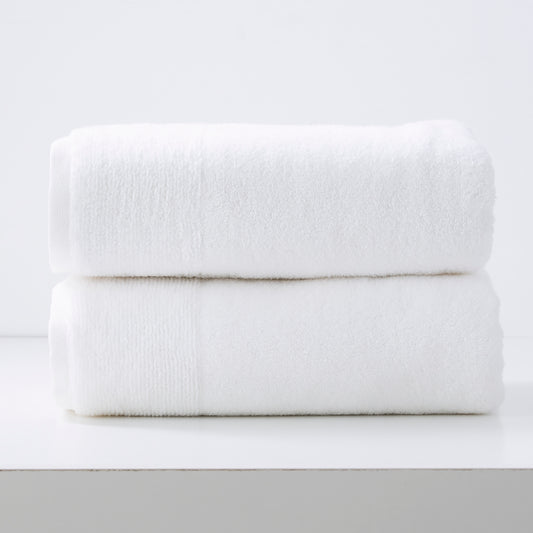 Aireys 650 GSM Soft Zero Twist Towel Set Snow