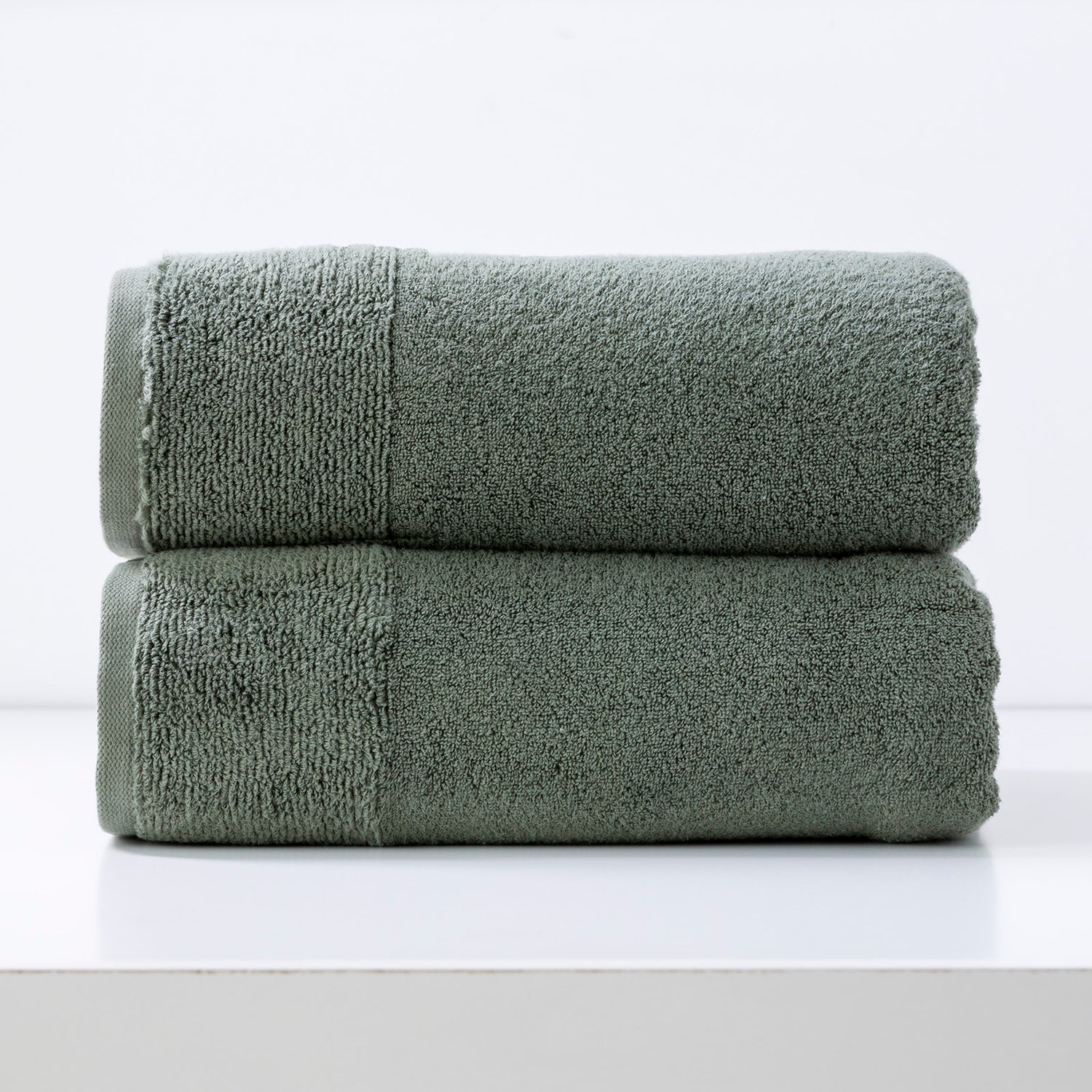 Aireys 650 GSM Soft Zero Twist Towel Set Agave