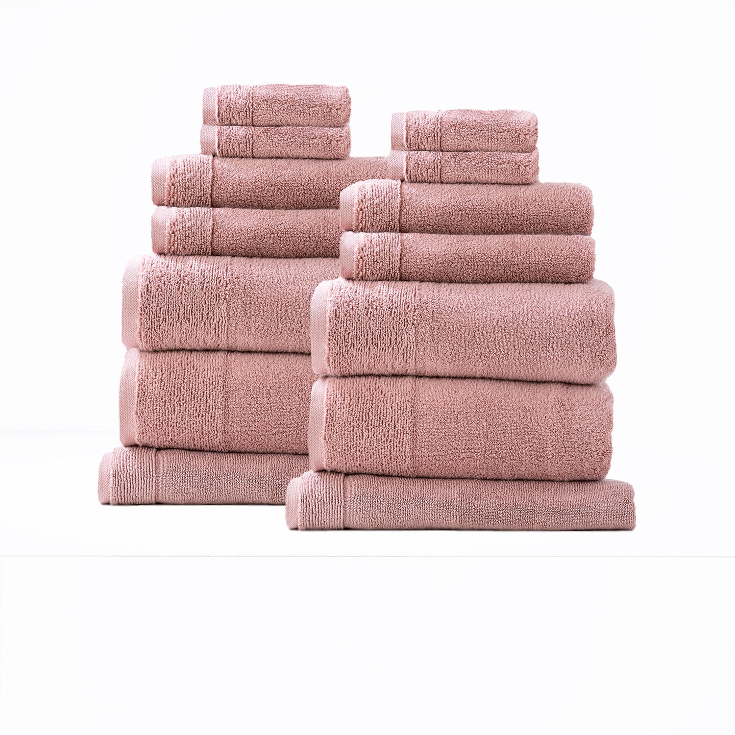 Aireys 650 GSM Soft Zero Twist Towel Set Cherwood