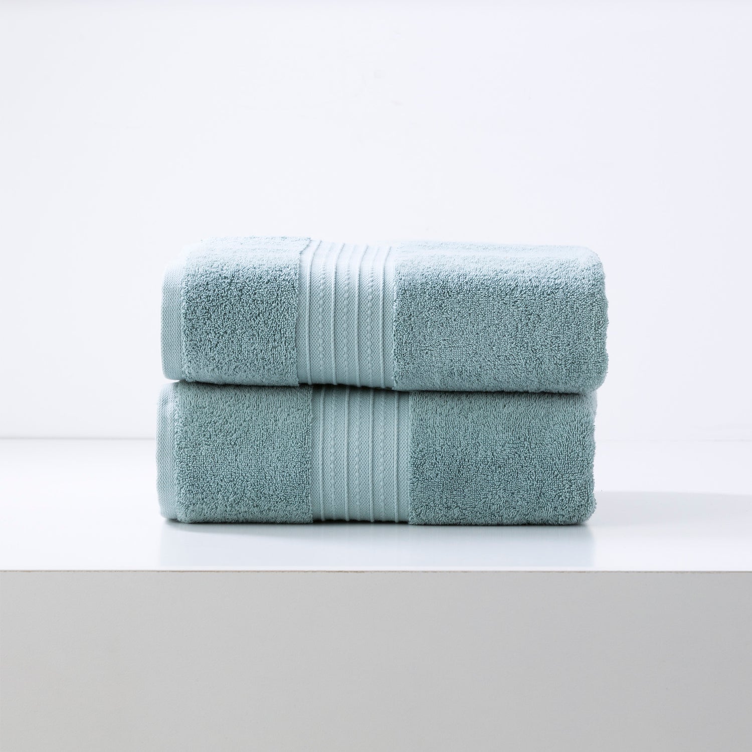 Brentwood 650 GSM Quick Dry Towel Set Gray Mist