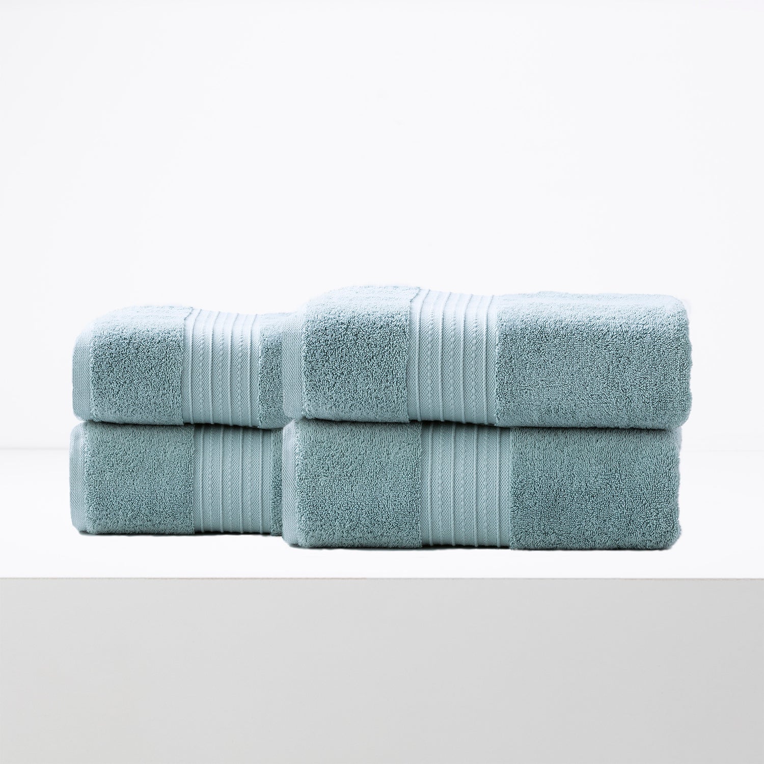 Brentwood 650 GSM Quick Dry Towel Set Gray Mist