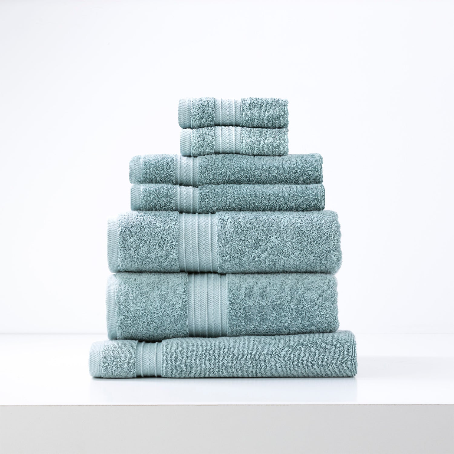 Brentwood 650 GSM Quick Dry Towel Set Gray Mist