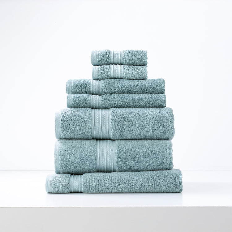 Brentwood 650 GSM Quick Dry Towel Set Gray Mist