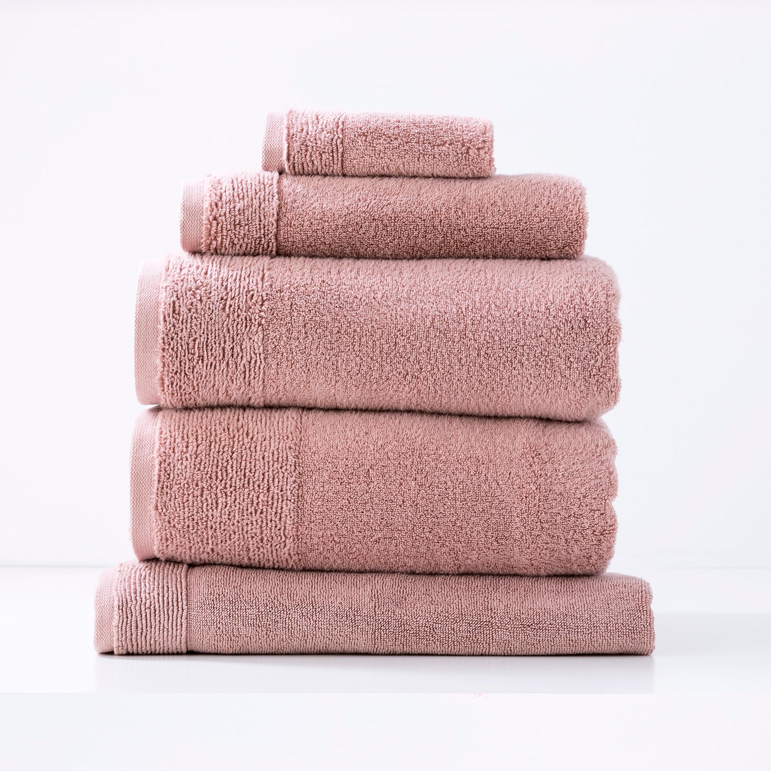 Aireys 650 GSM Soft Zero Twist Towel Set Cherwood