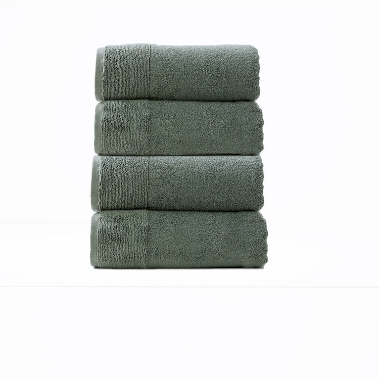 Aireys 650 GSM Soft Zero Twist Towel Set Agave